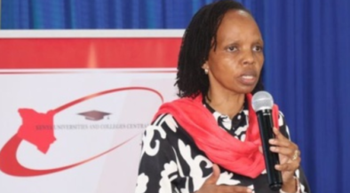 KUCCPS CEO Agnes Mercy Wahome. PHOTO