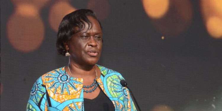 Former ICT PS Esther Koimett. PHOTO/KNA