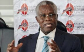 National Cohesion and Integration Commission outgoing Chairperson Samuel Kobia at a past event. (Photo: NCIC)