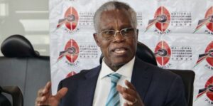 National Cohesion and Integration Commission outgoing Chairperson Samuel Kobia at a past event. (Photo: NCIC)