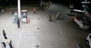 CCTV Shows Police Officer Firing on Unarmed Businessman at Karatina Petrol Station