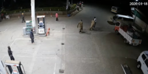 CCTV Shows Police Officer Firing on Unarmed Businessman at Karatina Petrol Station