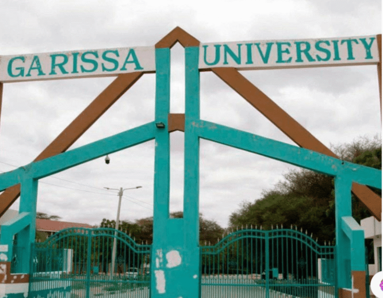 Garissa University entrance. (Photo: Issa Hussein)