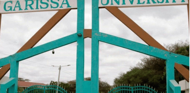 Garissa University entrance. (Photo: Issa Hussein)