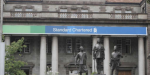 Standard Chartered Bank building in Nairobi CBD. PHOTO/NMG