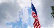 American flag flying on top of the White House. PHOTO/GOP.