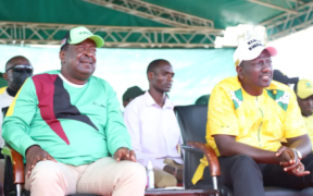 President William Ruto and Prime CS Musalia Mudavadi. PHOTO/Courtesy.