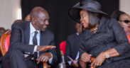 President William Ruto with Dr. Ida Odinga. PHOTO/PCS.
