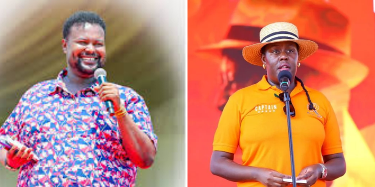 A photo collage of Winnie Odinga and Oketch Salah. PHOTO/Courtesy.