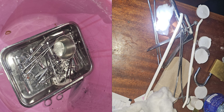 Officers from DCI have arrested two people in Marsabit abortion case. PHOTO/DCI.