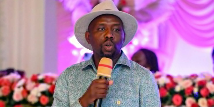 Interior CS Kipchumba Murkomen speaking at Karonai Village, Moiben Sub-County, Uasin Gishu County on January 3, 2026. PHOTO/Murkomen X.