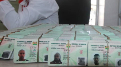 Uncollected ID Cards. PHOTO/Courtesy.