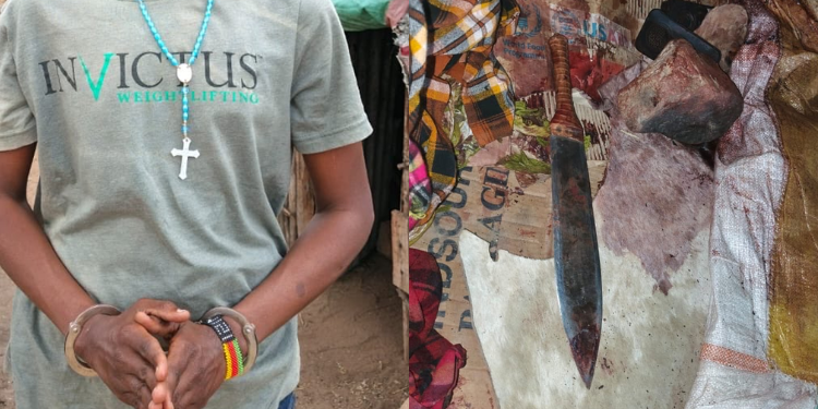 Law Enforcement Officers from Baragoi Police Station have arrested 30-year-old Daniel Tanapua...police