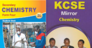 Chemistry form four KLB book and Mirror Revision book. PHOTO/Courtesy.