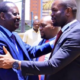ODM Secretary General Edwin Sifuna with the late Raila Odinga Image/ACC/X
