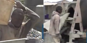 The image shows Aggrey Munandi who just received his KCSE results and has no hopes of pursuing his university education because of life challenges Image/Citizen TV Screenshot 