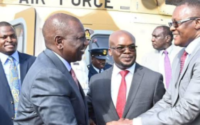 President William Ruto with Eliud Owalo during a past event. PHOTO/Courtesy.