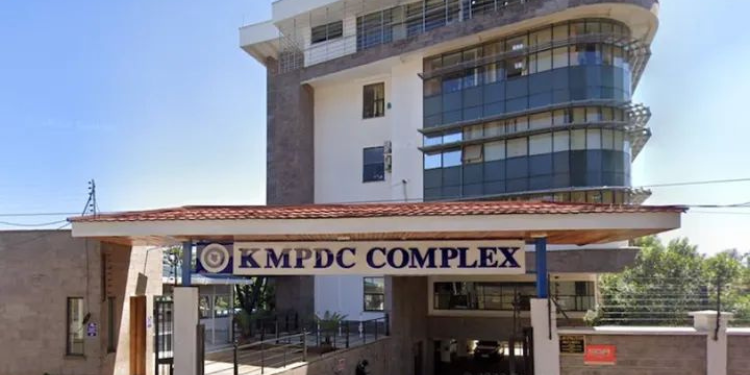 The image shows the KMPDC offices based in Nairobi Kenya Image/KMPDC/FB