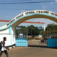 The image shows the entrance to Jaramogi Oginga Odinga Teaching and Referral Hospital PHOTO/JM/File