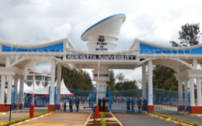 The image shows the entrance to Kenyatta University Image/KU/File