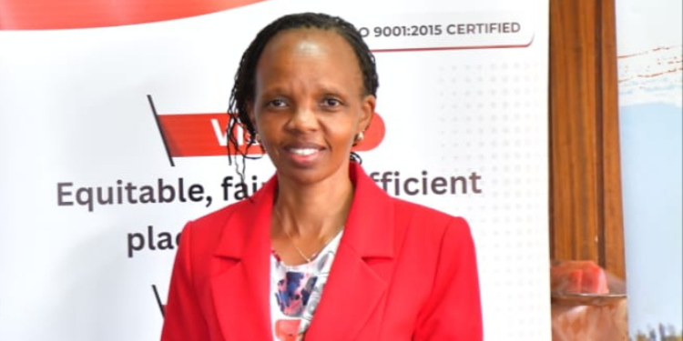 The image shows KUCCPS CEO Dr Agnes Wahome Image/Placement Service/X