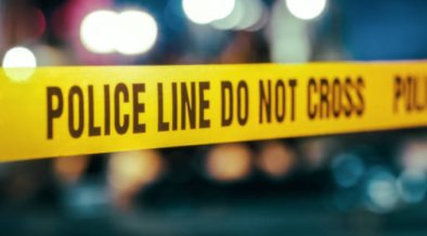 The image shows crime tape Image/Pin