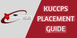 The image shows KUCCPS logo and title PHOTO/KUCCPS/Acc