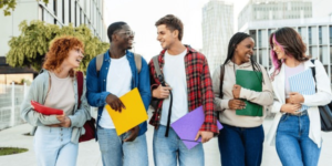 University Students Chatting their Way Out Of Lectures. PHOTO/ File