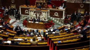 View of the hemicycle at the National Assembly in Paris, France, January 20, 2026 © Sarah Meyssonnier, Reuters