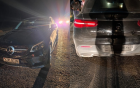 The Mercedes-Benz GLE350d That Was Alleged Stolen From A Garage In Spring Valley In Nairobi And Recovered In Kajiado. PHOTO/ File