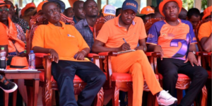 ODM Team Led By Dr. Oburu Oginga and Governor Simba Arati. PHOTO/ File