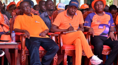 ODM Team Led By Dr. Oburu Oginga and Governor Simba Arati. PHOTO/ File