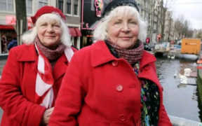 Dutch Identical Twins Martine and Louise Fokkens. PHOTO/ File