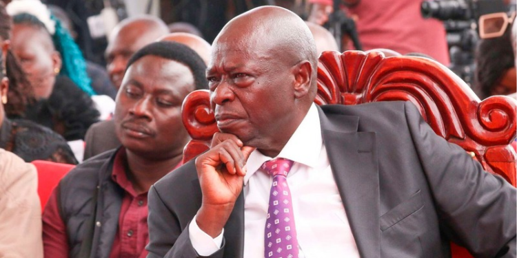 Former Deputy President Rigathi Gachagua. PHOTO/ File