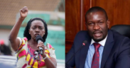 A Photo Collage of Martha Karua and Edwin Sifuna. Photo/ File