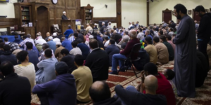 Muslims during the noon prayer in a mosque PHOTO/Guardian 