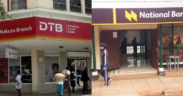 A Photo Collage of Diamond Trust Bank and National Bank. PHOTO/ File