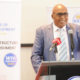 Prof. Simon N. Gicharu, PhD, CBS, the Chairperson of the Kenya Institute of Curriculum Development (KICD) Council, during the launch of the institute's new Organizational Structure and Staff Establishment on February 16, 2026. PHOTO/ The Star