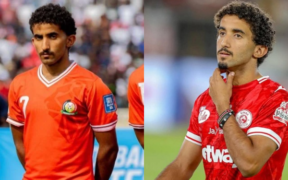 Harambee Stars and Simba SC Forward Mohammed Bajaber PHOTO/Collage ACC/X