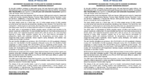 Notice from NDMA informing about the release of ASAL fundsPHOTO/NDMA