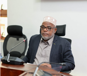 Mombasa County Senater and Chair of Senate Lands Committee  Mohammed Faki. PHOTO/ Senate. 