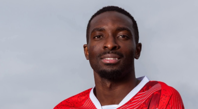 Collins Sichenje first picture after signing for Charlton FC PHOTO/Charlton Athletic Gallery