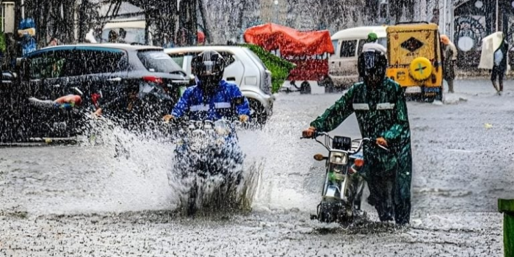 Heavy rains experienced in Nairobi and surrounding areas PHOTO/People Daily
