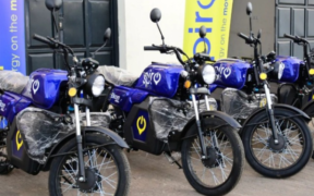 Spiro Motorcycles in a Dealership Shop in Kenya. PHOTO/ Spiro