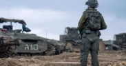 IDF Armor Brigade 7 soldiers operate in Gaza on Wednesday, January 14, 2026. (credit: IDF SPOKESPERSON'S UNIT)
