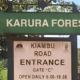 A Photo Of Karura Forest Gate C Entrance. PHOTO/ KFS