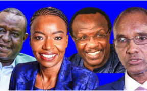 From Left: President Ruto's advisers Henry Rotich, Monica Juma, David Ndii and Ali Mohamed. File | Nation Media Group