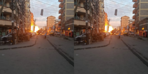 Huge Fire Breaks Out in Donholm Estate After Gas Explosion