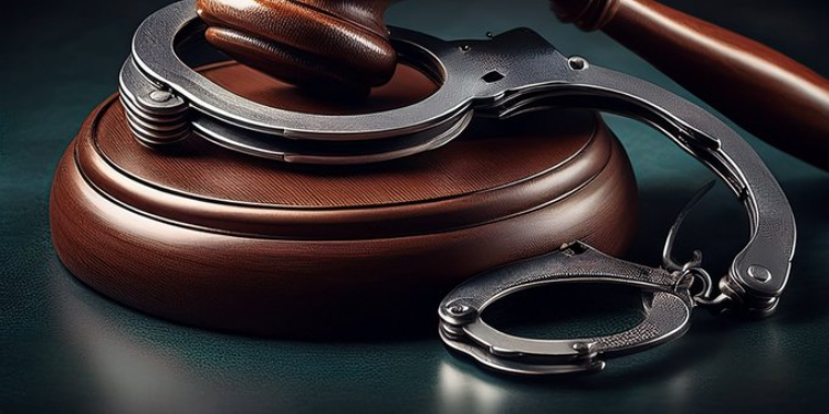 Court gavel and handcuffs for illustration. PHOTO/ODPP.