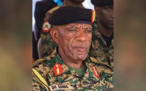 Uganda People’s Defence Forces (UPDF) Armoured Division Commander, Maj. Gen. Deus Sande. PHOTO/Courtesy